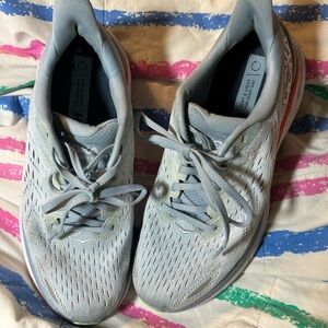 Hoka One One Women’s Light Blue Running Sneakers, Great Condition, Size 9B